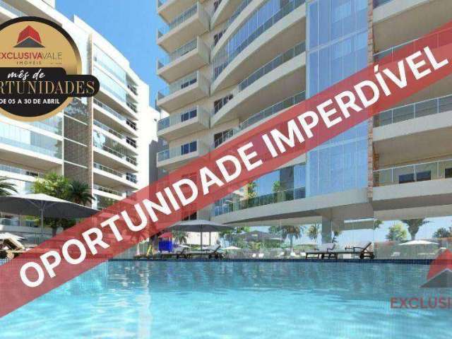 Apartamento com 3 dormitórios à venda, 109 m² por R$ 1.108.657,00 - Indaiá - Caraguatatuba/SP