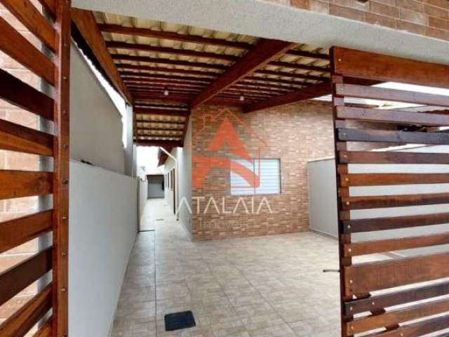 Casa com 2 quartos à venda na Avenida Presidente Castelo Branco, 15216, Jussara, Mongaguá, 85 m2 por R$ 255.000