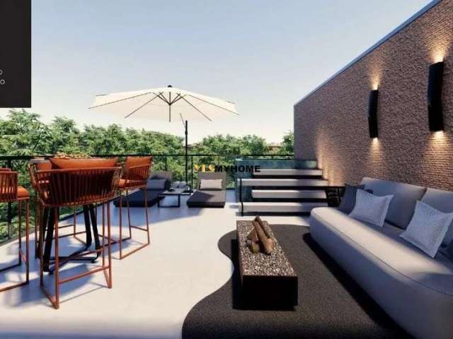 Apartamento Garden 56 m² para venda, 1 quarto(s),  varanda 25 m² com opção de incluir Jacuzzi e Mezanino, Alto Da Rua Xv, Curitiba - AP8798