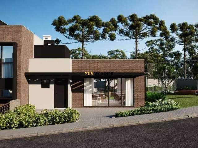 Casa em condomínio com 3 dorm. c/1 suíte, 2 vagas, 102 m² privativos R$ 830.000,00 - Santa Felicidade - Curitiba/PR - CA0273
