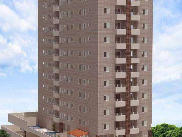 Apartamento com 2 dormitórios à venda, 52 m² por R$ 352.280,00 - Vila Caiçara - Praia Grande/SP