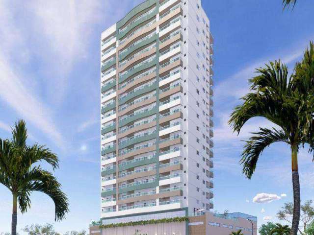 Apartamento com 3 dormitórios à venda, 104 m² por R$ 594.966,00 - Aviação - Praia Grande/SP