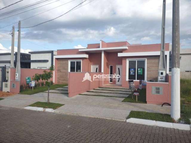 Casa com 2 dormitórios à venda, 80 m² por R$ 377.000,00 - Dom Feliciano - Gravataí/RS