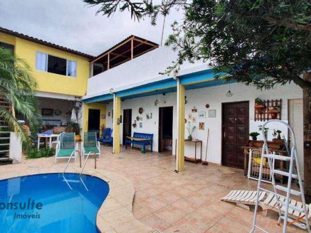 Pousada com 7 dormitórios à venda, 372 m² por R$ 1.300.000,00 - Jardim Trevo - Praia Grande/SP