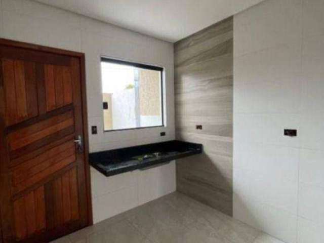 Sobrado com 2 dormitórios à venda, 56 m² por R$ 380.000 - Caiçara - Praia Grande/SP