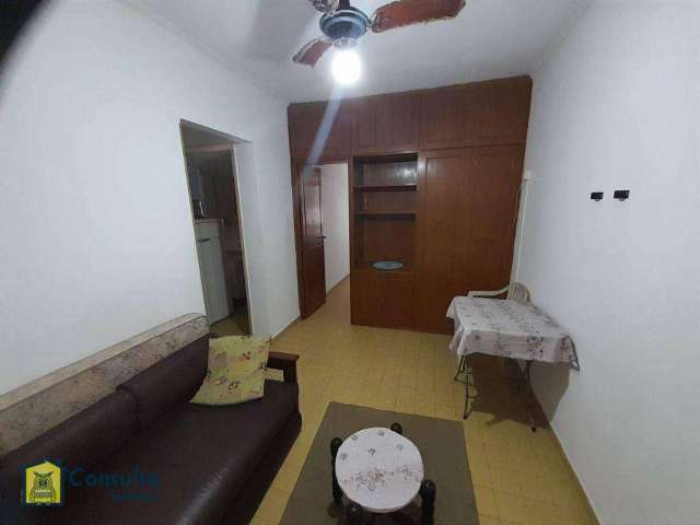 Kitnet com 1 dormitório para alugar, 42 m² por R$ 1.300,01/mês - Ocian - Praia Grande/SP