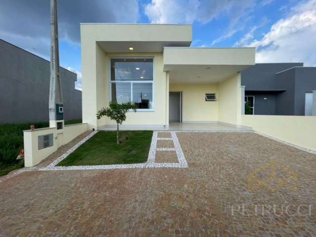 Casa em condomínio fechado com 3 quartos à venda na Avenida Luiz Greco, 225, Vila Monte Alegre, Paulínia, 139 m2 por R$ 870.000