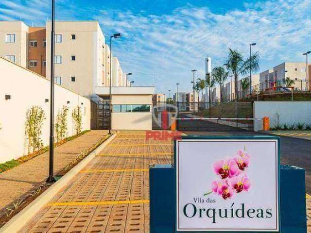 Apartamento no Res. Vila das Orquídeas, com 2 dormitórios à venda, 46 m² por R$ 172.000 - Dom Pedro II - Londrina/PR