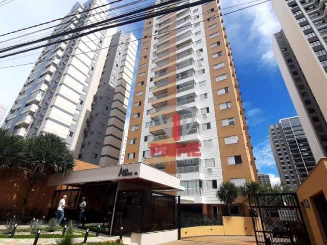 Alto padrão, apartamento com 3 dormitórios, 1 suíte para alugar, 103 m² por R$ 3.550/mês - Edifício Anita Malfatti - Londrina/PR