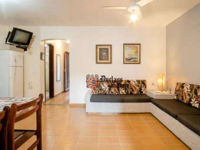 Apartamento com 1 dormitório à venda, 60 m² por R$ 380.000,00 - Praia do Lázaro - Ubatuba/SP