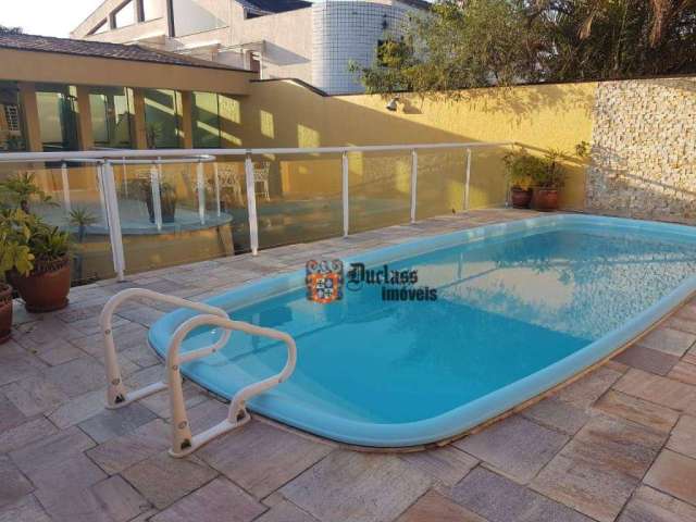Lindo sobrado com 3 suítes, piscina e área gourmet  à venda, 380 m² por R$ 1.800.000,00 - Parque Espacial - São Bernardo do Campo/SP
