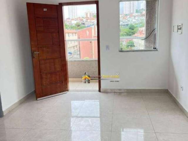 Flat com 2 dormitórios, 37 m² - venda por R$ 250.000,00 ou aluguel por R$ 1.794,60 - Vila Esperança - São Paulo/SP