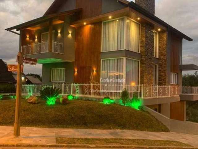 Casa com 5 dormitórios à venda por R$ 2.990.000,00 - Vivendas Do Arvoredo - Gramado/RS