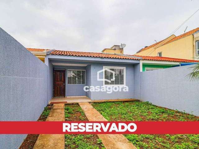 Casa com 2 dormitórios à venda, 48 m² por R$ 225.000,00 - Gralha Azul - Fazenda Rio Grande/PR