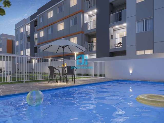 Apartamento com 2 quartos à venda na Rua Aluísio Azevedo, 807, Vargem Grande, Pinhais, 44 m2 por R$ 249.900