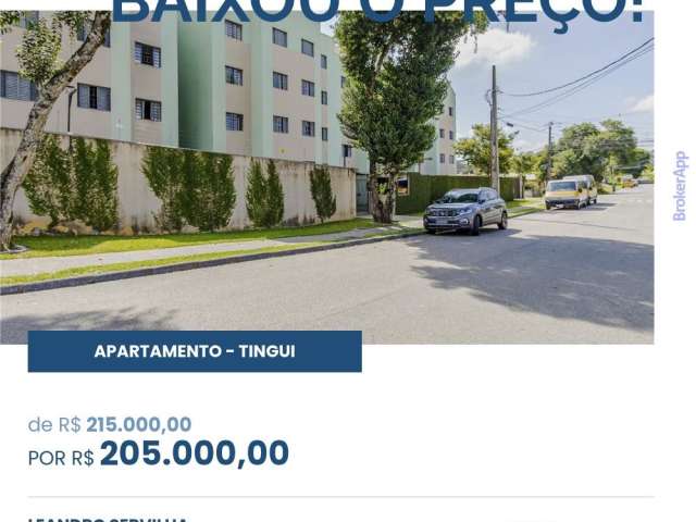 Apartamento com 53 m², 3 quartos, 1 vaga, no Tingui - Curitiba