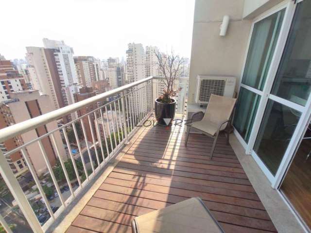 Apartamento com 1 dormitório para alugar, 104 m² por R$ 16.206,27/mês - Vila Nova Conceição - São Paulo/SP