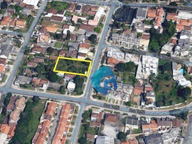 Terreno à venda, 1368 m² por R$ 2.650.000,00 - Mercês - Curitiba/PR