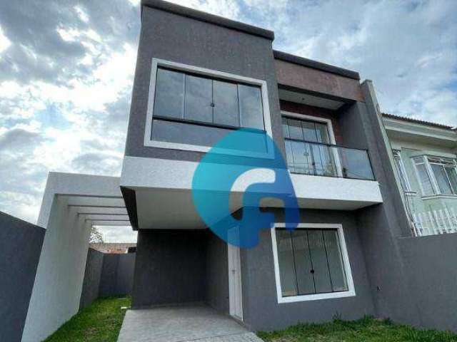 Sobrado com 3 dormitórios à venda, 104 m² por R$ 493.000,00 - Fazendinha - Curitiba/PR