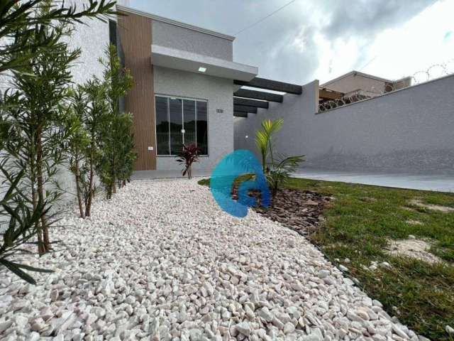 Casa com 3 dormitórios à venda, 100 m² por R$ 464.000,00 - Gralha Azul - Fazenda Rio Grande/PR