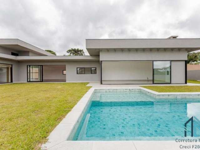 (PERMUTA) Casa térrea a venda, com 389 m², em condomínio 03 suítes, 04 vagas em Santa Felicidade Curitiba PR