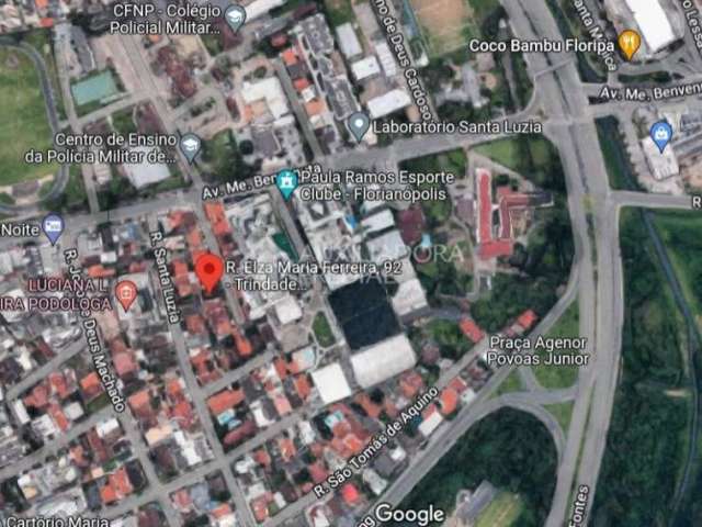 Terreno à venda na Rua Elza Maria Ferreira, 92, Trindade, Florianópolis, 260 m2 por R$ 1.171.000