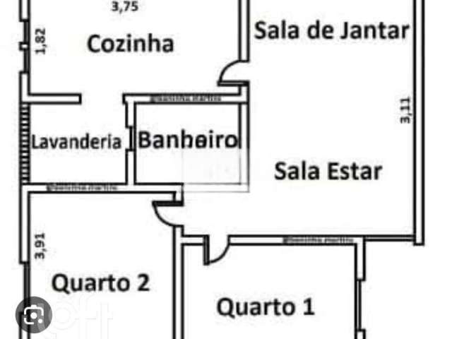 Apartamento com 1 quarto à venda na Rua Ângelo Aparecido Radim, 701, São José, São Caetano do Sul por R$ 360.000