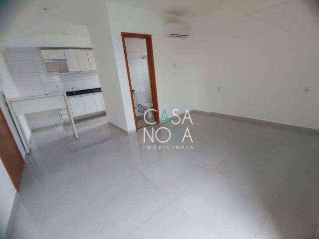 Studio com 1 dormitório para alugar, 26 m² por R$ 3.000,00/mês - Macuco - Santos/SP
