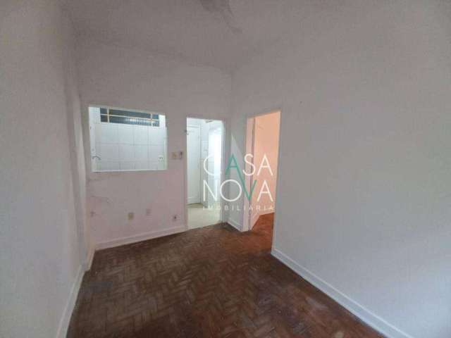 Apartamento com 1 dormitório para alugar, 36 m² por R$ 1.850,00/mês - Embaré - Santos/SP
