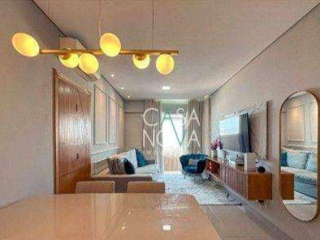 Apartamento com 2 dormitórios à venda, 81 m² por R$ 900.000,00 - Campo Grande - Santos/SP