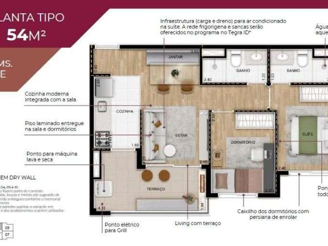 Apartamento à venda, 54 m² por R$ 488.000,00 - Brás - São Paulo/SP