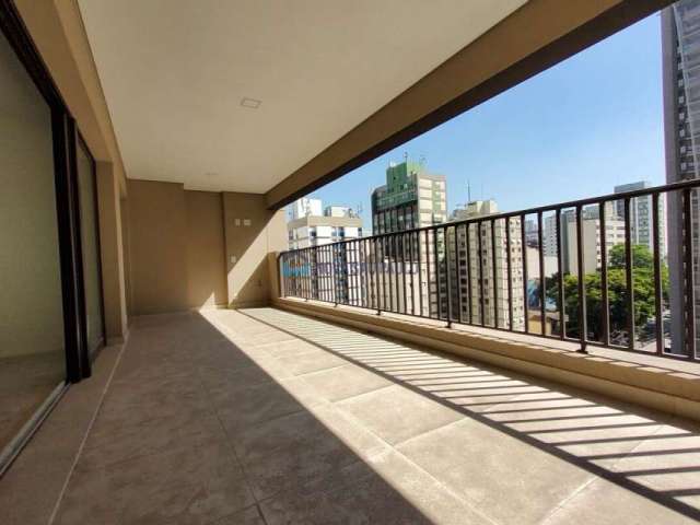 Apartamento novo (2021) andar alto no contrapiso a 550m do metrô Paraíso, perto do Col Bandeirantes!
