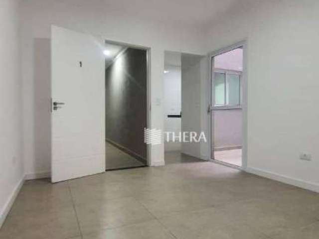 Apartamento com 3 dormitórios à venda, 76 m² por R$ 424.000,00 - Vila Camilópolis - Santo André/SP