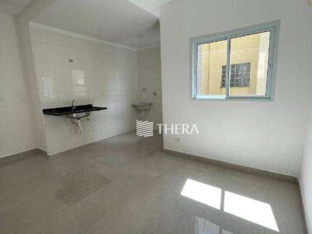 Apartamento com 2 dormitórios para alugar, 45 m² por R$ 1.950,00/mês - Vila São Pedro - Santo André/SP