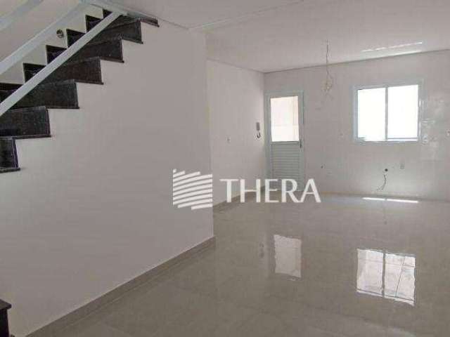 Sobrado, 122 m² - venda por R$ 638.000,00 ou aluguel por R$ 3.000,00/mês - Vila Homero Thon - Santo André/SP