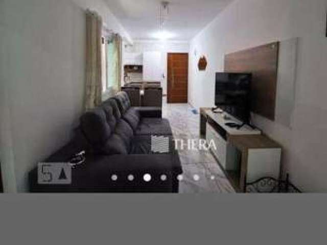 Apartamento com 2 dormitórios à venda, 55 m² por R$ 265.000,00 - Vila Curuçá - Santo André/SP