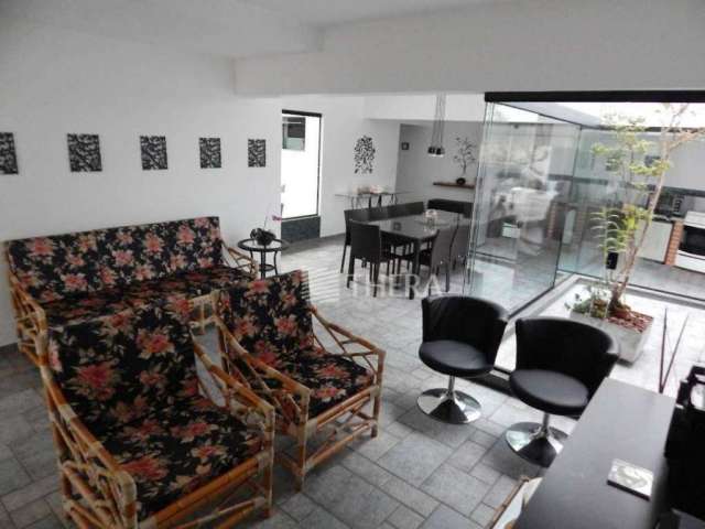 Sobrado com 3 dormitórios à venda, 340 m² por R$ 2.500.000,00 - Vila Floresta - Santo André/SP