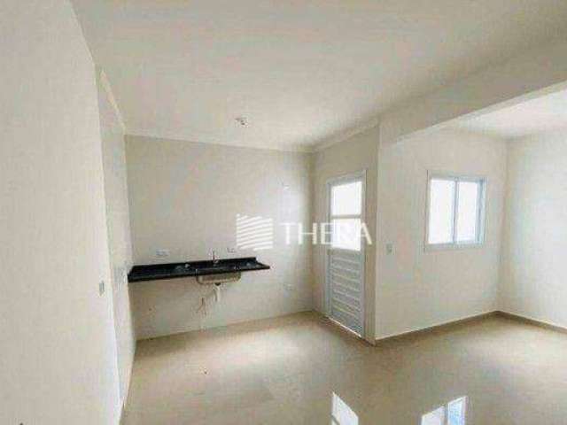 Apartamento com 3 dormitórios à venda, 70 m² por R$ 385.000,00 - Vila Humaitá - Santo André/SP