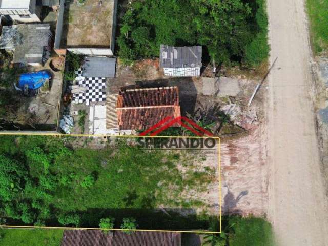 Terreno à venda, 384 m² por R$ 220.000,00 - Praia Das Palmeiras - Itapoá/SC