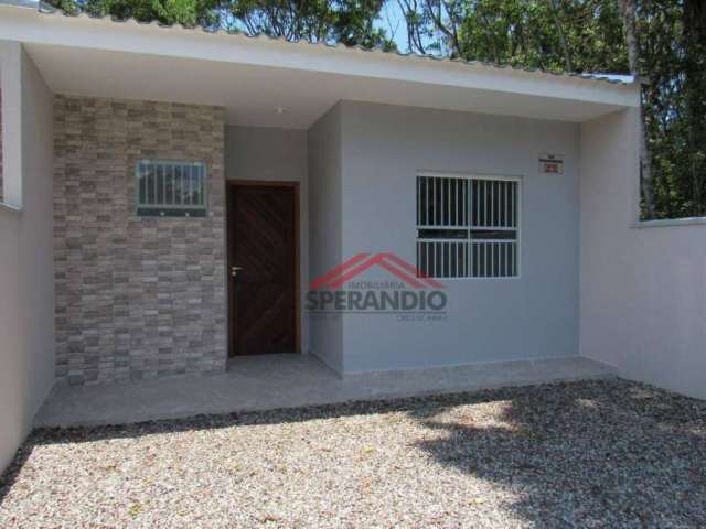 Casa com 2 dormitórios à venda, 48 m² por R$ 240.000,00 - Brandalize - Itapoá/SC