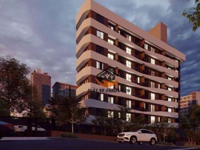 Apartamento com 2 dormitórios à venda, 34 m² por R$ 340.000,00 - Vila Izabel - Curitiba/PR