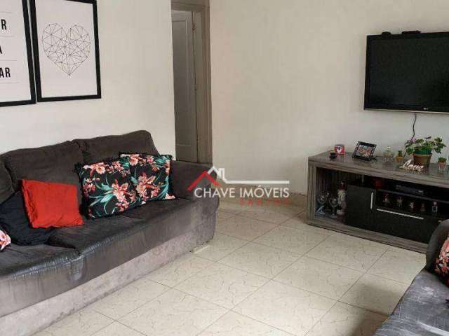 Apartamento com 3 dormitórios à venda, 96 m² por R$ 400.000,00 - Encruzilhada - Santos/SP