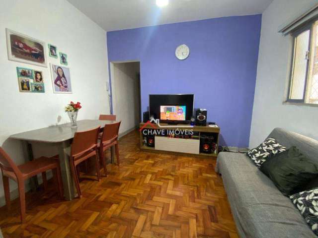 Apartamento com 1 dormitório à venda, 60 m² por R$ 350.000,00 - Embaré - Santos/SP