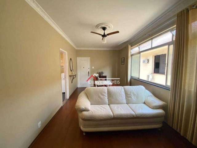 Apartamento com 3 dormitórios à venda, 100 m² por R$ 410.000,00 - Encruzilhada - Santos/SP