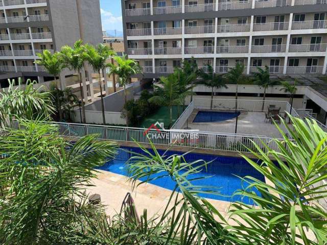 Apartamento com 1 dormitório à venda, 50 m² por R$ 387.000,00 - Vila Matias - Santos/SP