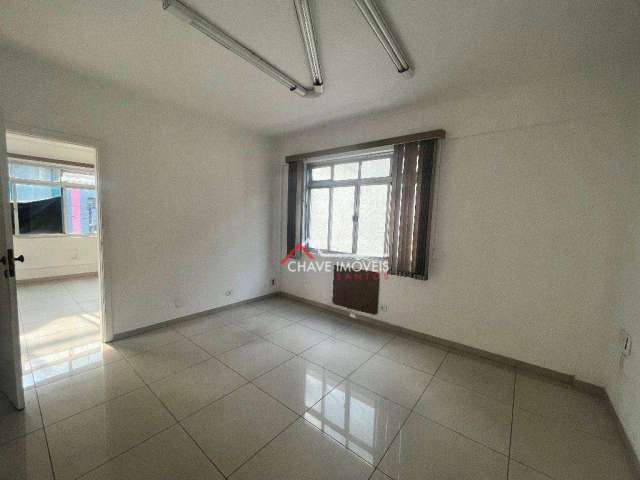 Sala para alugar, 60 m² por R$ 2.850,01/mês - Encruzilhada - Santos/SP