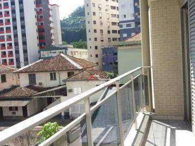 Apartamento com 2 dormitórios à venda, 133 m² por R$ 430.000,00 - Itararé - São Vicente/SP