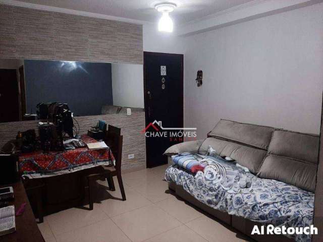 Apartamento com 2 dormitórios à venda, 64 m² por R$ 170.000,00 - Vila Jockei Clube - São Vicente/SP