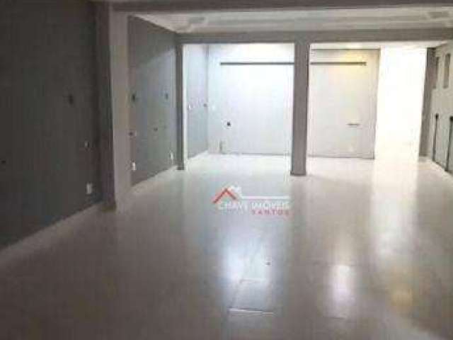 Loja para alugar, 180 m² por R$ 7.500,00/mês - Boqueirão - Santos/SP