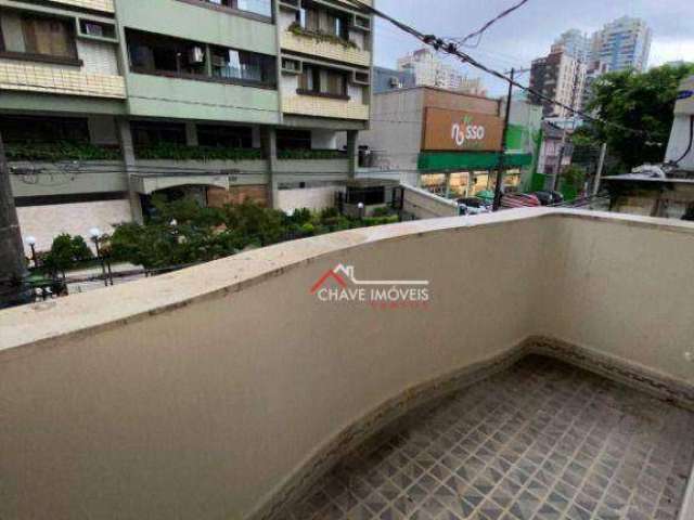 Casa com 3 dormitórios à venda, 120 m² por R$ 620.000,00 - Pompéia - Santos/SP